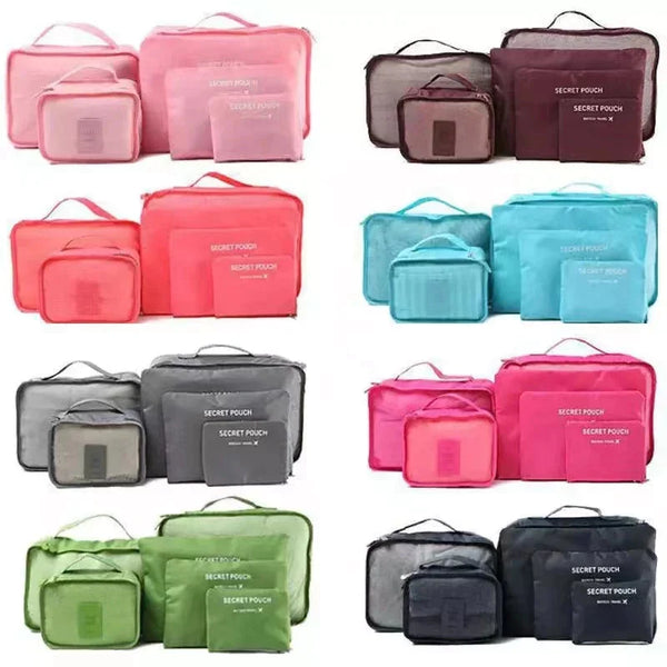 🧳KIT Organizador de Mala 7 Peças-Leve Tudo Com Estilo e Sem Bagunça ❤