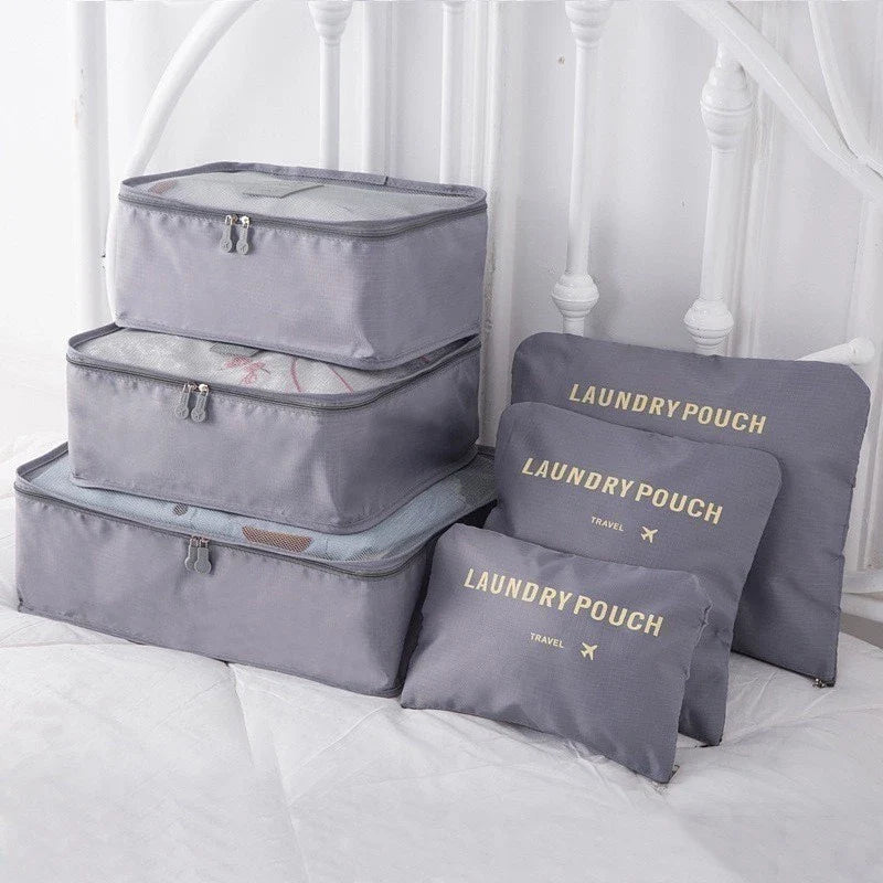 🧳KIT Organizador de Mala 7 Peças-Leve Tudo Com Estilo e Sem Bagunça ❤